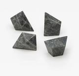 Prism meubelknop, Tundra Grey marmer