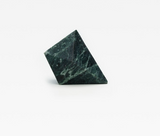 Prism meubelknop, groen marmer