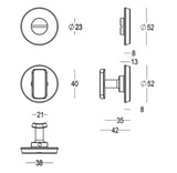 Quincalux Paris toiletsluiting