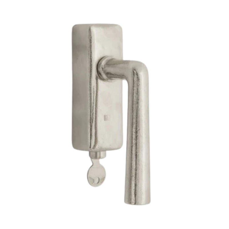 Pure raamkruk rond Ph1925+ afsluitbaar, wit brons