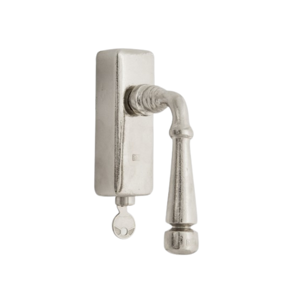Pure raamkruk klassiek Ph1830 afsluitbaar, wit brons