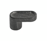 Pure meubelknop L-model CAST, ruw metaal