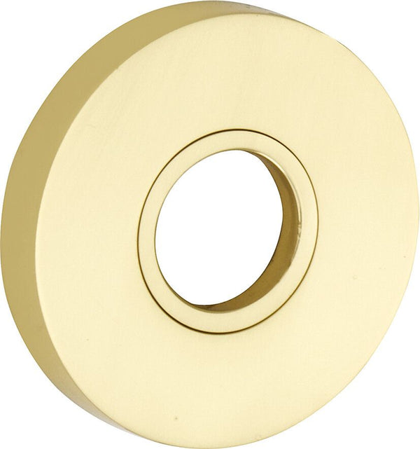 Amstelland krukrozetten verdekt rond 50 mm, messing ongel.