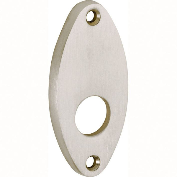 Eemland krukrozetten ovaal 80x38 mm, nikkel glans