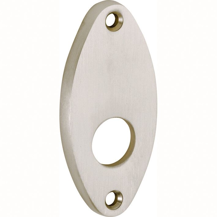 Eemland krukrozetten ovaal 80x38 mm, nikkel glans