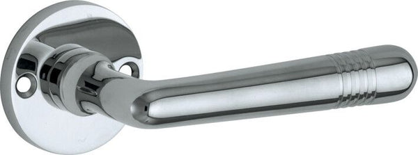 Amstelland krukrozetten glad rond 50 mm, chroom glans
