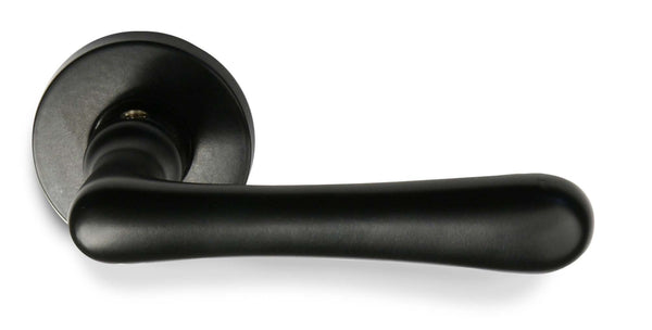 Delftland deurkrukken Elegant 110 mm excl. rozetten, zwart