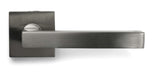 Bauhaus krukrozetten vierkant verdekt 50 mm, nikkel mat
