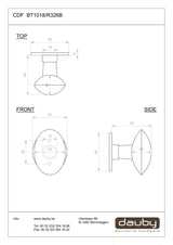 CDF-knopkrukken-BT2547-E1100-op-rond-rozet-roest