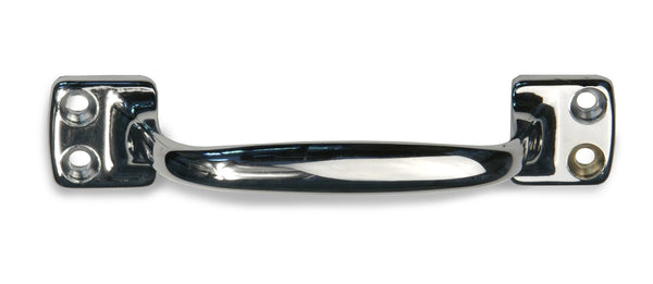 Meubelgreep opschroevend 180 mm, chroom glans
