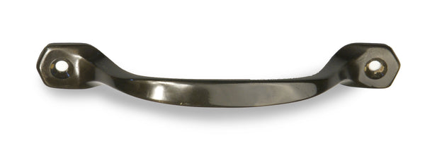 Meubelgreep licht model opschroevend 122x17 mm, anticato