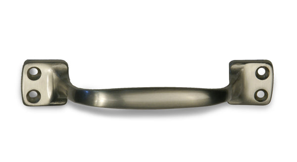 Meubelgreep opschroevend 130 mm, nikkel mat
