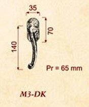 Giara-raamkruk-M3/32-SX-links-op-ovaal-rozet-britannium