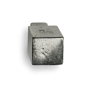 Pure-meubelknop-vierkant-PQ-20-mm-wit-brons