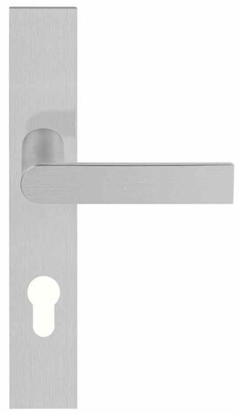 ARC PBA101P236Y** deurkruk ongev. schild pc **mm RW, RVS mat