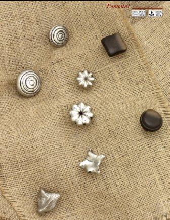 Giara-meubelknop-PoFL-26-bloem-26-mm-natuur-brons