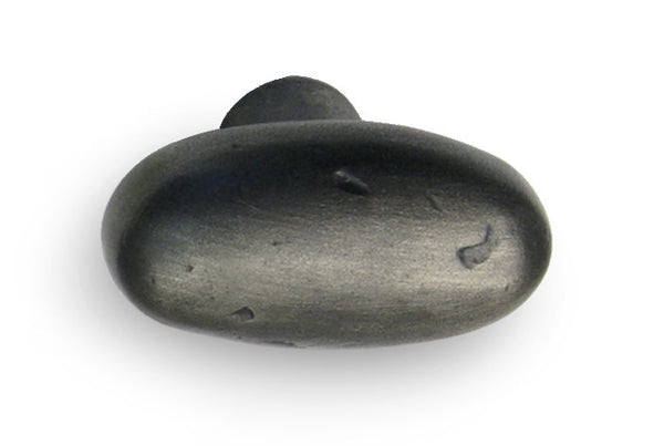 Giara-meubelknop-C64-glad-ovaal-48-mm-verouderd-ijzer