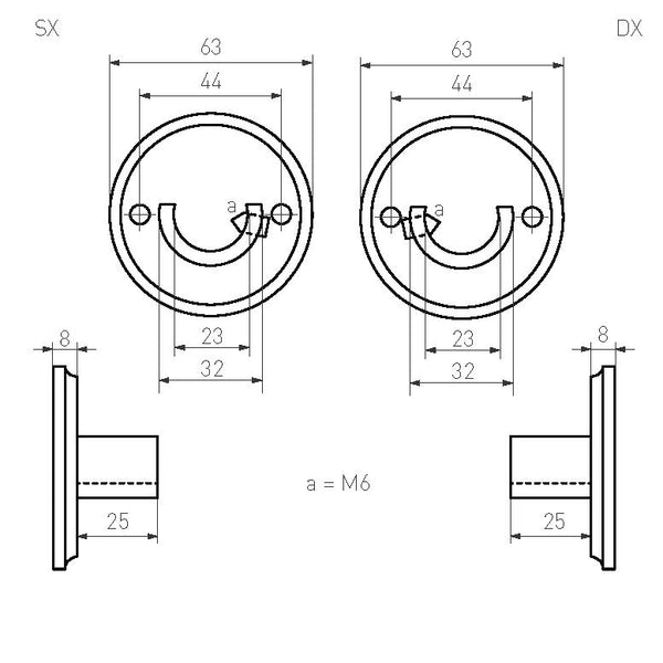 Pure-garderobe-roedesteun-IDD-Ø-22mm-verouderd-ijzer