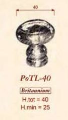 Giara-meubelknop-PoTL-40-rond-ribbel-40-mm-britannium