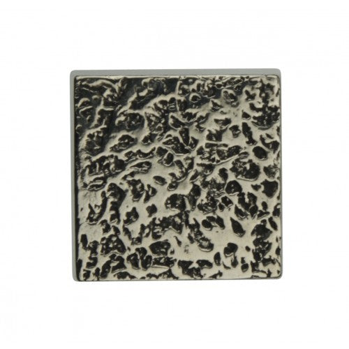 Giara voordeurknop vierkant Po90 60 x 55mm, wit brons