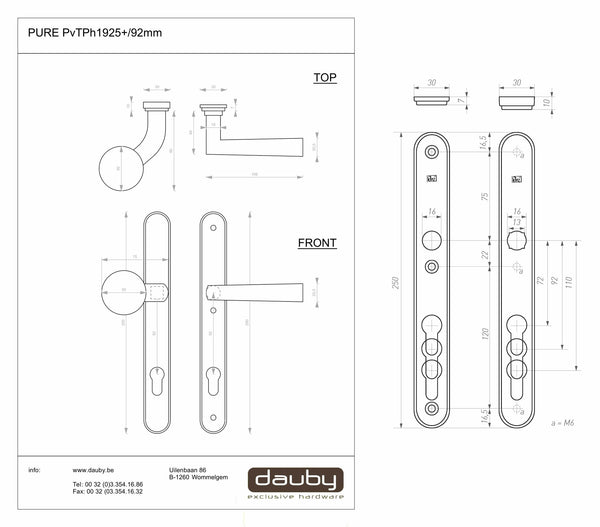 dauby_schild