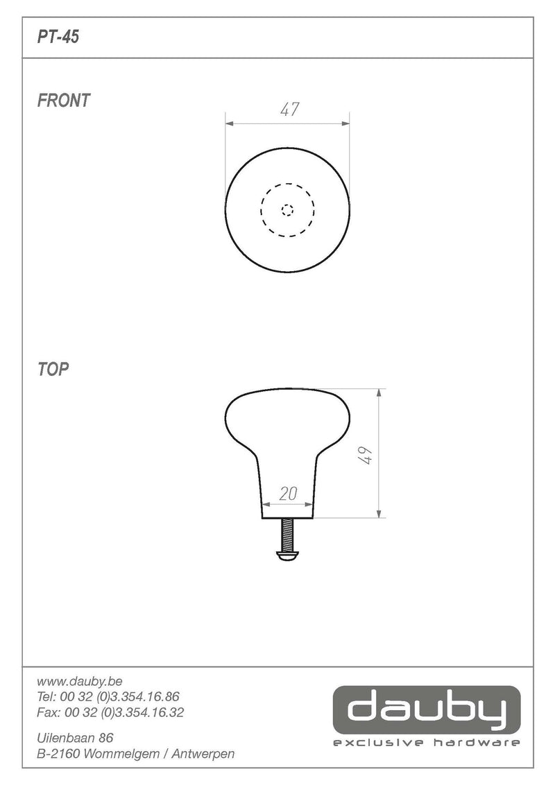 Meubelknop_Pure