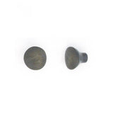 Giara-meubelknop-C60-rond-fijn-gestreept-30-mm-verdonkerd-brons