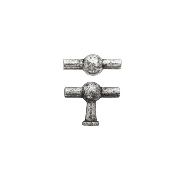 Giara meubelknop Po8-45 T Chemin de Fer 45mm, britanium