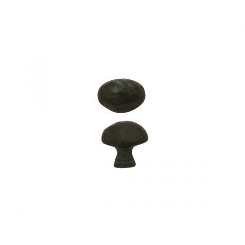 Giara-meubelknop-PoS-28-ovaal-glad-28-mm-groen-brons