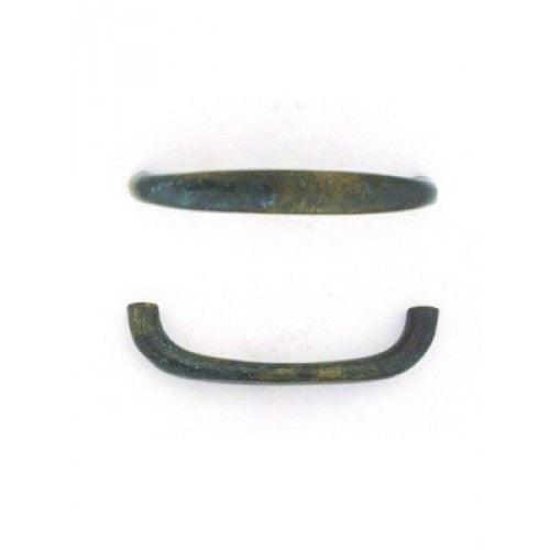Giara-meubelgreep-MaL-96 mm-h-o-h-glad-groen-brons
