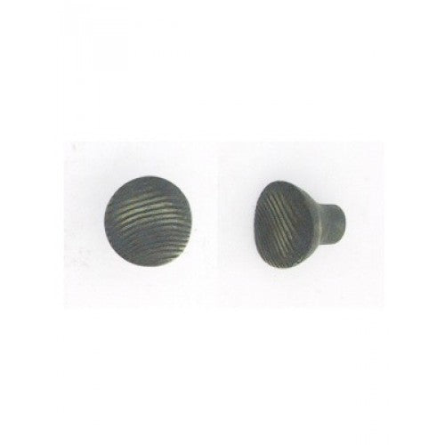 Giara-meubelknop-C60-rond-fijn-gestreept-30-mm-verouderd-ijzer