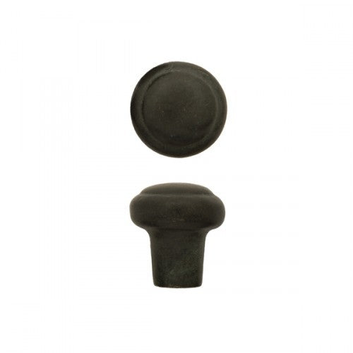 Giara-meubelknop-PoTL-30-rond-ribbel-30-mm-groen-brons
