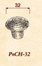 Giara-meubelknop-PoCH-32-mm-rond-cirkels-verdonkerd brons