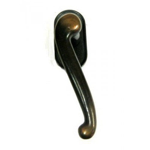 Giara-raamkruk-M9/32-SX-links-op-ovaal-rozet-verdonkerd-brons