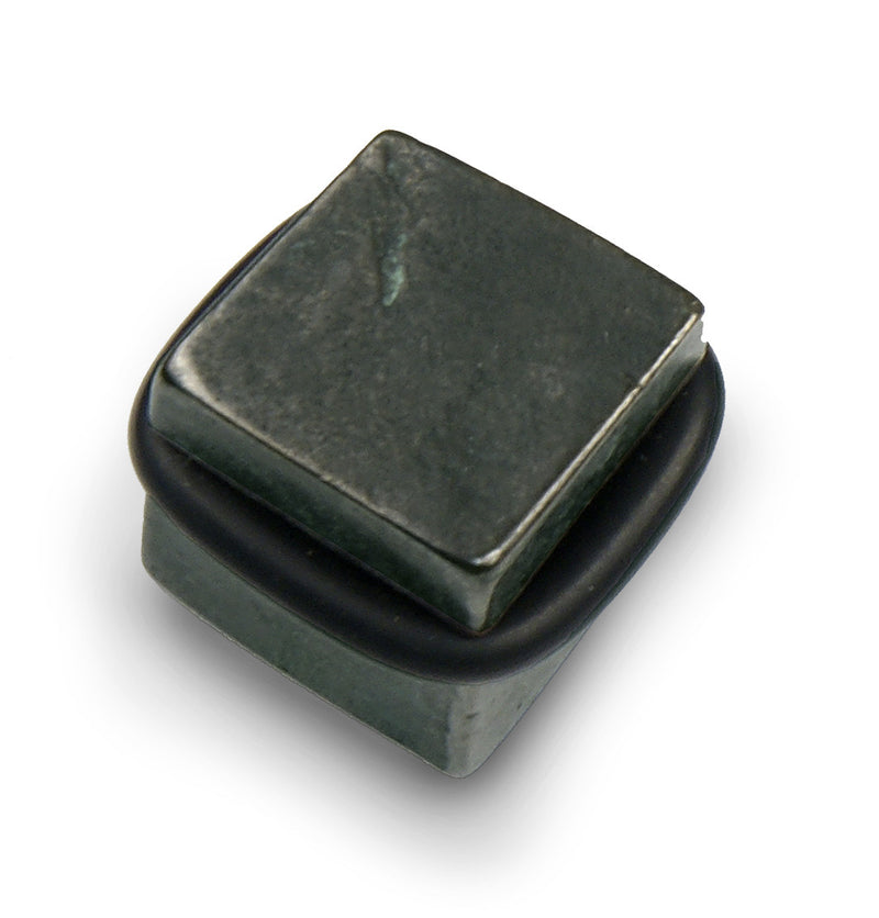 Fama-vloer-deurstop-FP679-vierkant-groen-brons