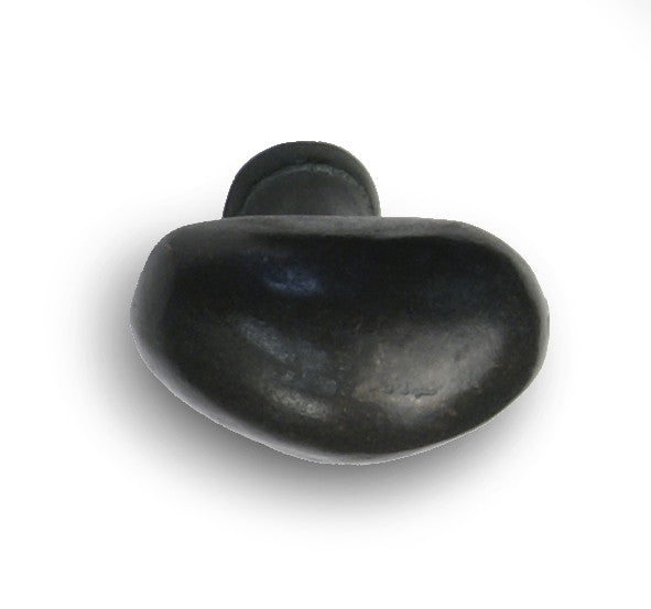 Giara-meubelknop-PoS-35-ovaal-glad-35-mm-groen-brons
