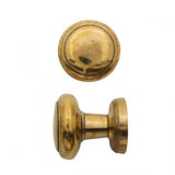 Giara-voordeurknop-rond-PoTL80-diameter-80-mm-natuur-brons