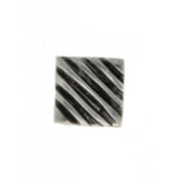 Giara-meubelknop-PoQUR-24-mm-vierkant-gestreept-britannium