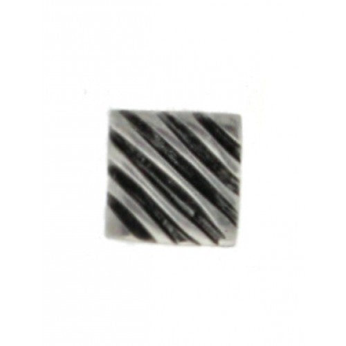 Giara-meubelknop-PoQUR-24-mm-vierkant-gestreept-britannium