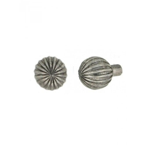 Giara-meubelknop-PoM-23-mm-kogel-ribbel-britannium