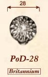 Giara-meubelknop-PoD-28-mm-rond-bewerkt-britannium