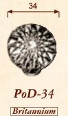Giara-meubelknop-PoD-34-mm-rond-bewerkt-britannium