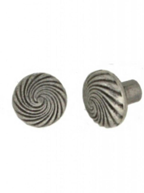 Giara-meubelknop-PoV-28-mm-spiraal-streep-britannium