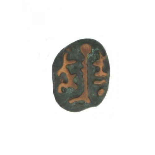 Giara-meubelknop-PoET4-33-mm-rond-bewerkt-groen-brons