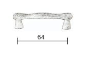 Fama-meubelgreep-PM1579-klassiek-64-mm-verdonkerd-brons