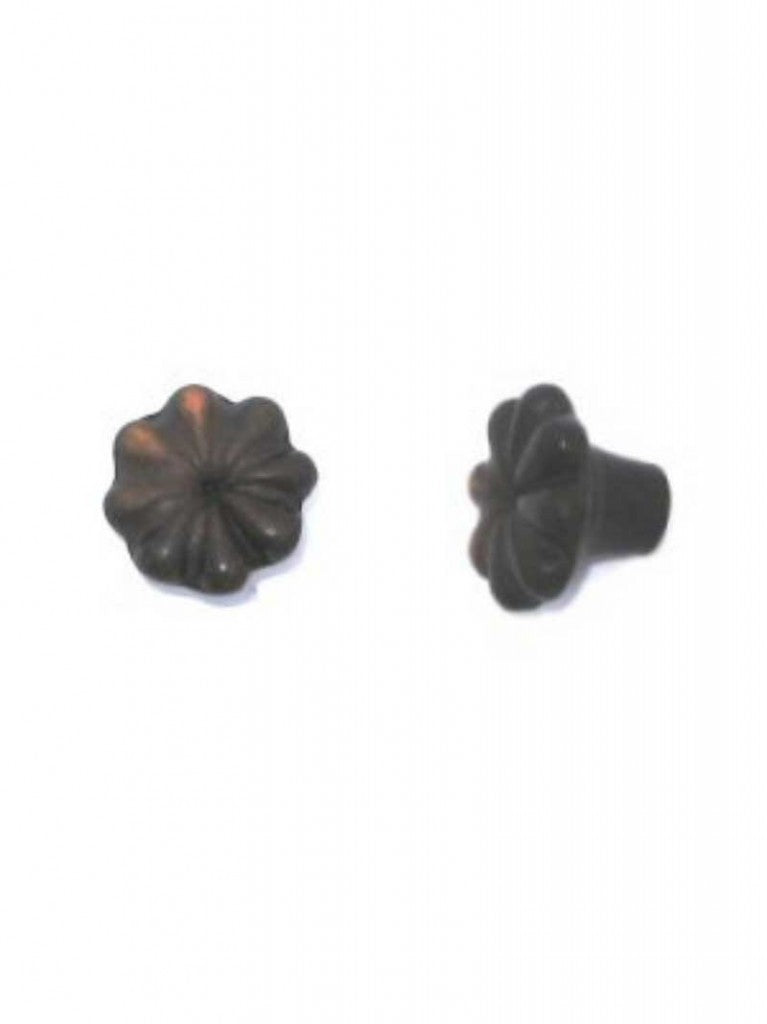 Giara-meubelknop-PoFL-33-bloem-33-mm-verdonkerd-brons