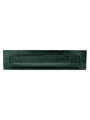 Giara-briefplaat-BC-330-rechthoekig-80x327mm-groen-brons