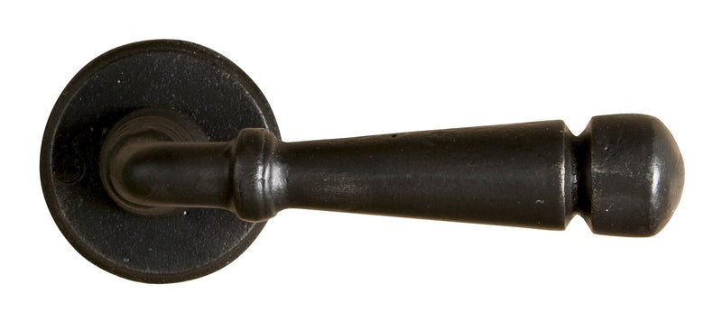 Pure-deurkrukken-Ph1830-op-rond-rozet-verouderd-ijzer