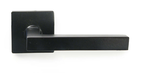Bauhaus krukrozetten vierkant verdekt 50 mm, zwart