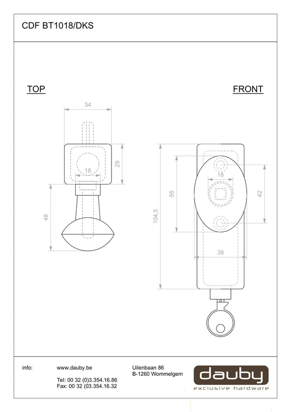 CDF-raamkruk-afsluitbaar-BT1018-knop-ei-ovaal-55-mm-zwart